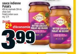 Super C sauce indienne Patak's | Patak's indian sauce offer