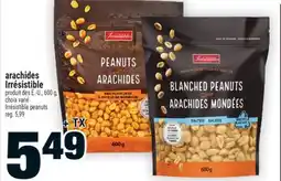 Super C arachides Irrésistible | Irrésistible peanuts offer