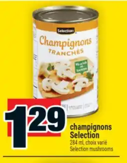 Super C champignons Selection | Selection mushrooms offer