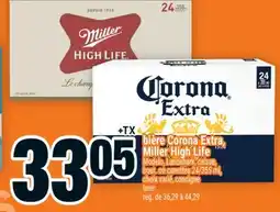 Super C BIÈRE CORONA EXTRA, MILLER HIGH LIFE MODELO, LANDSHARK, CAISSE | BEER offer