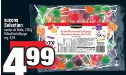 Super C suçons Selection | Selection lollipops offer