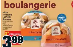 Super C micro croissants La Petite Bretonne | La Petite Bretonne micro croissants offer