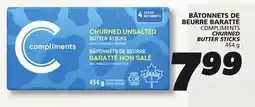 IGA COMPLIMENTS CHURNED BUTTER STICKS offer
