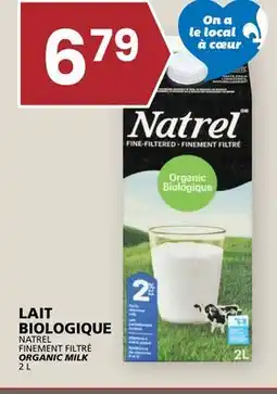 Rachelle-Bery Grocery NATREL FINEMENT FILTRÉ ORGANIC MILK offer