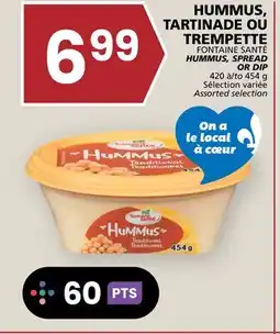 Rachelle-Bery Grocery FONTAINE SANTÉ HUMMUS, SPREAD OR DIP offer