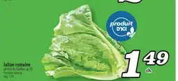 Marché Richelieu LAITUE ROMAINE | ROMAINE LETTUCE offer