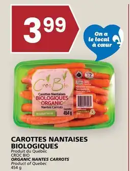 Rachelle-Bery Grocery CROC BIO ORGANIC NANTES CARROTS offer