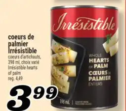 Marché Richelieu COEURS DE PALMIER IRRÉSISTIBLE | IRRÉSISTIBLE HEARTS OF PALM offer