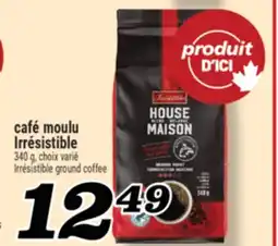 Marché Richelieu CAFÉ MOULU IRRÉSISTIBLE | IRRÉSISTIBLE GROUND COFFEE offer