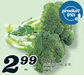Marché Richelieu BROCCOLI | BROCCOLI offer
