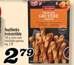 Marché Richelieu FEUILLETÉS IRRÉSISTIBLE | IRRÉSISTIBLE PASTRIES offer
