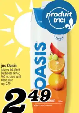 Marché Richelieu JUS OASIS | OASIS JUICE offer