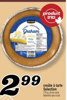 Marché Richelieu CROÛTE À TARTE SELECTION | SELECTION PIE CRUST offer