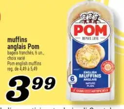 Marché Richelieu MUFFINS ANGLAIS POM | POM ENGLISH MUFFINS offer