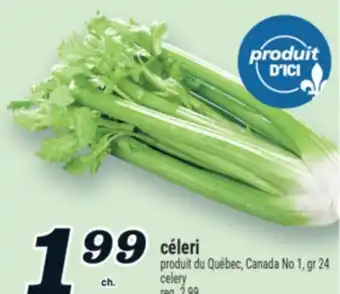 Marché Richelieu CÉLERI | CELERY offer