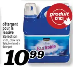Marché Richelieu DÉTERGENT POUR LA LESSIVE SELECTION | SELECTION LAUNDRY DETERGENT offer