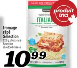 Marché Richelieu FROMAGE RÂPÉ SELECTION | SELECTION SHREDDED CHEESE offer