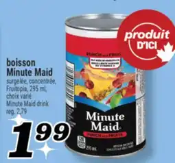 Marché Richelieu Minute Maid drink | boisson Minute Maid offer