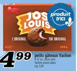 Marché Richelieu PETITS GÂTEAUX VACHON | VACHON SNACK CAKES offer