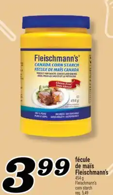 Marché Richelieu FÉCULE DE MAÏS FLEISCHMANN'S | FLEISCHMANN'S CORN STARCH offer