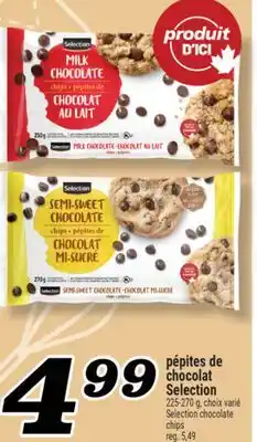 Marché Richelieu PÉPITES DE CHOCOLAT SELECTION | SELECTION CHOCOLATE CHIPS offer