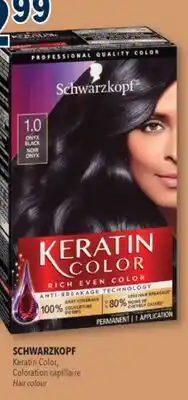 Familiprix SCHWARZKOPF, Keratin Color, Hair colour offer