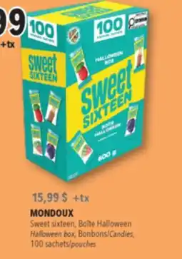Familiprix MONDOUX, Sweet Sixteen Mega, Sac de bonbons, 1,5 kg offer