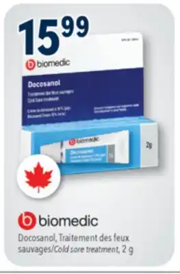 Familiprix biomedic, Cold sore treatment, 2g offer
