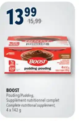 Familiprix BOOST, Pudding, Complete nutritional supplement, 4 x 142 g offer
