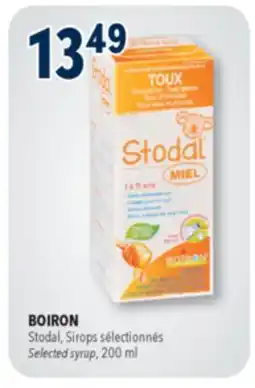 Familiprix BOIRON Stodal, Selected syrup, 200 ml offer