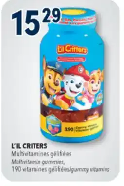 Familiprix L'IL CRITERS Multivitamin gummies, 190 gummy vitamins offer