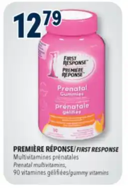 Familiprix FIRST RESPONSE, Prenatal multivitamins, 90 gummy vitamins offer
