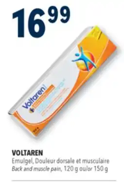 Familiprix VOLTAREN, Back and muscle pain, 150 g offer