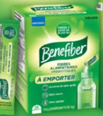 Familiprix BENEFIBER, Prebiotic dietary fibre, On the go, 28 sticks x 4 g offer
