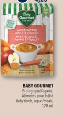 Familiprix BABY GOURMET,Organic,Baby foods, meals, 128 ml offer