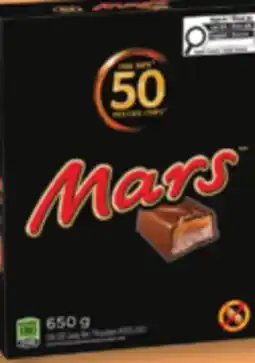 Familiprix MARS, Assorted candies, 50 fun size offer