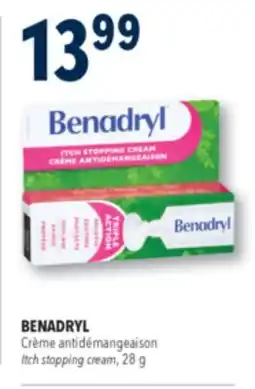 Familiprix BENADRYL, Itch stopping cream, 28 g offer
