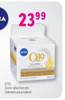 Familiprix NIVEA, Q10, Selected care products offer