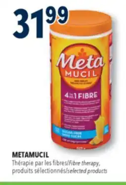 Familiprix METAMUCIL,Fibre therapy, selected products offer