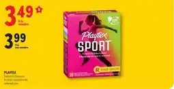 Familiprix PLAYTEX, Tampons, selected sizes offer