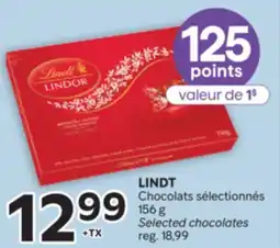 Brunet LINDT Chocolats sélectionnés offer