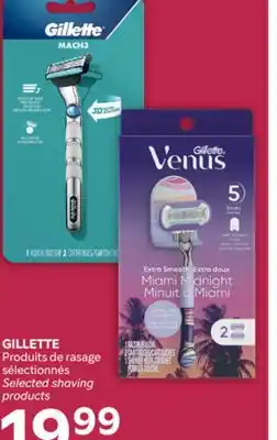 Brunet GILLETTE Produits de rasage sélectionnés offer