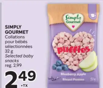 Brunet SIMPLY GOURMET Collations pour bébés sélectionnées offer
