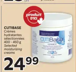 Brunet CUTIBASE Crèmes hydratantes sélectionnées offer