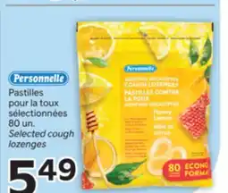 Brunet PERSONNELLE Pastilles pour la toux sélectionnées offer