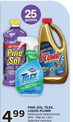 Brunet PINE-SOL, TILEX, LIQUID-PLUMR Nettoyants sélectionnés offer
