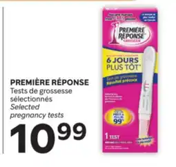 Brunet PREMIÈRE RÉPONSE Tests de grossesse sélectionnés offer
