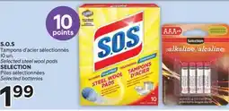 Brunet S.O.S Tampons d'acier sélectionnés, SELECTION Piles sélectionnées offer