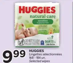 Brunet HUGGIES Lingettes sélectionnées offer