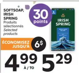 Brunet SOFTSOAP, IRISH SPRING Produits sélectionnés offer